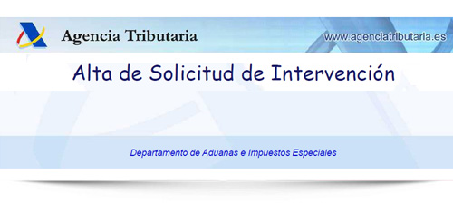 Alta de Solicitud de Intervención